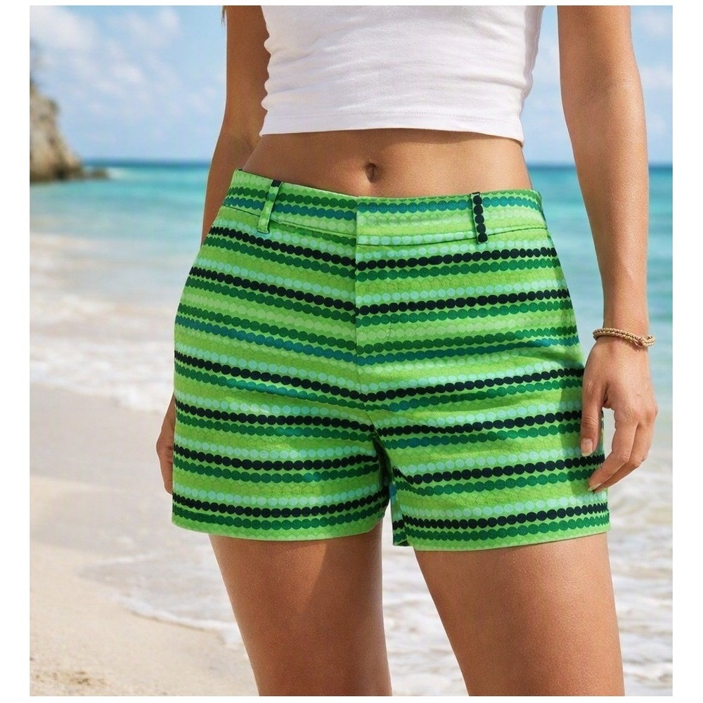 Banana Republic Marimekko collection 4 short black green blue mini cute shorts